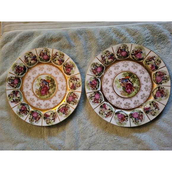 Vintage China with paintings - Picture 15 of 16